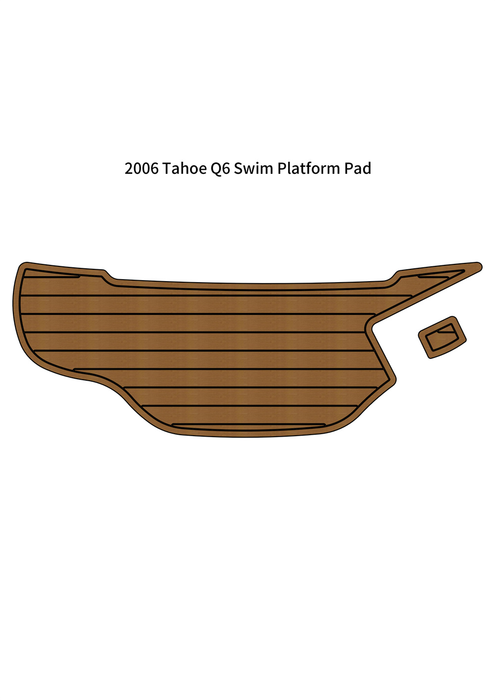 2006 Tahoe Q6 Swim Platform 
