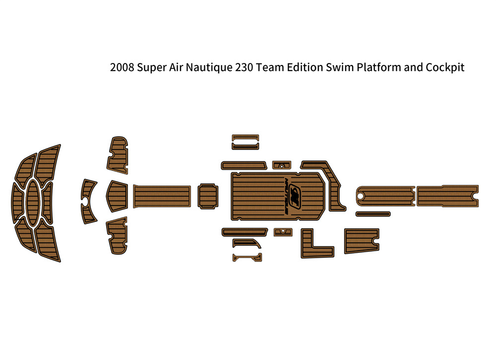 2008 Nautique Super Air 230 Team Edition Swim Platform Cockpit