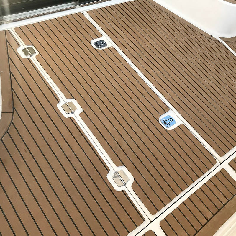 Customized Synthetic Teak Decking